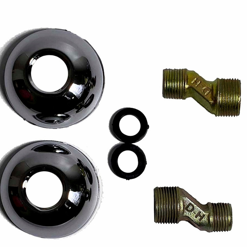 شیر سرویس بهداشتی مدل رومکس موج به همراه شلنگ توالت