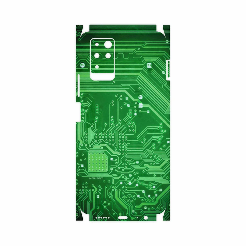 برچسب پوششی ماهوت مدل Green-Printed-Circuit-Board-FullSkin مناسب برای گوشی موبایل اینفینیکس Note 10