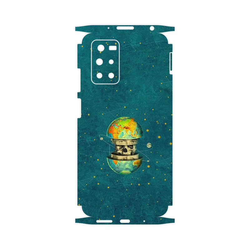برچسب پوششی ماهوت مدل Collage of Earth Face-FullSkin مناسب برای گوشی موبایل شیائومی Redmi Note 11 4G