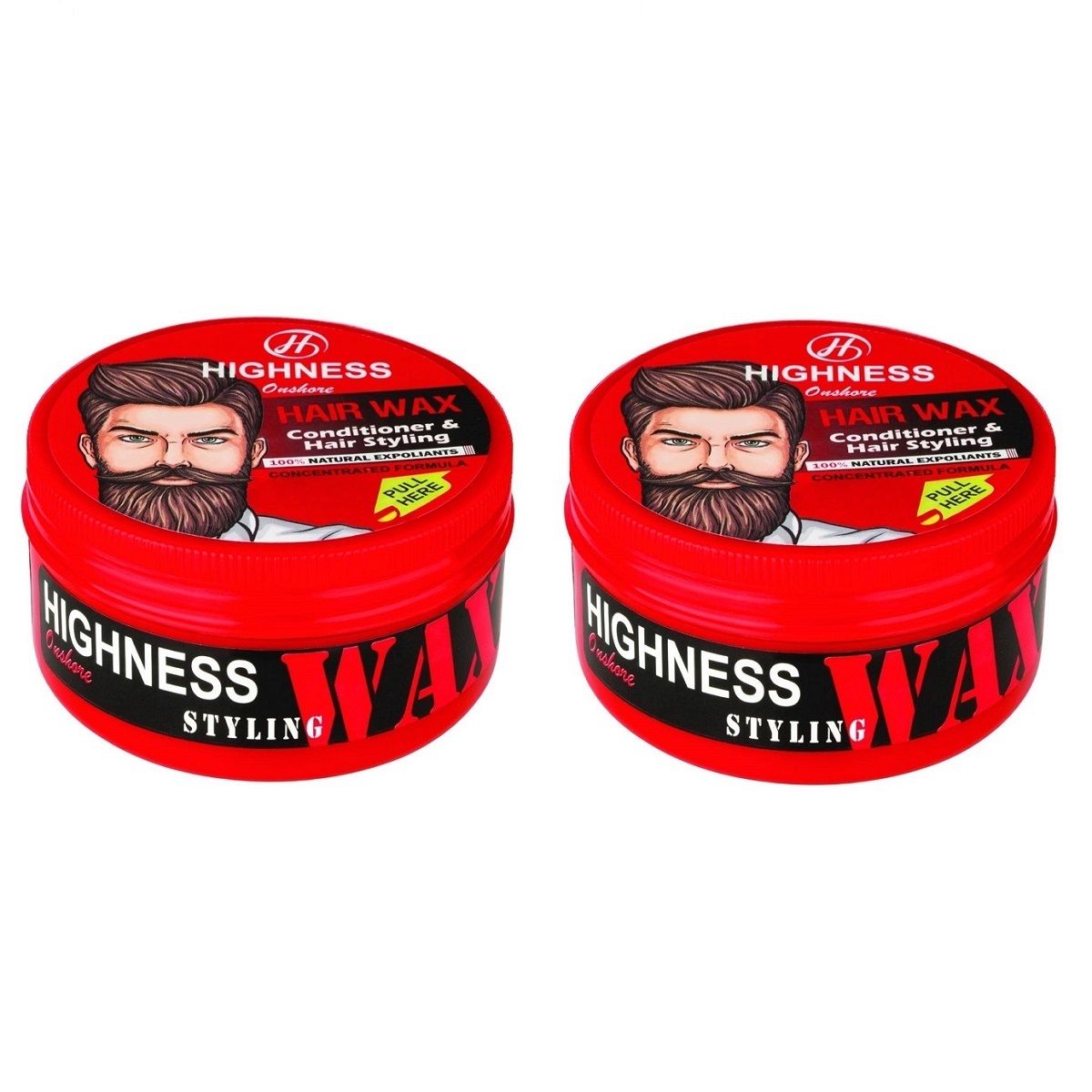 واکس مو هاینس مدل ذغالی حجم 150 میلی لیتر مجموعه 2 عددی -  - 1