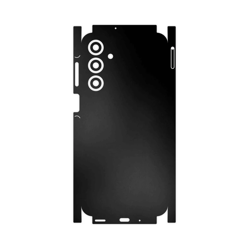 برچسب پوششی ماهوت مدل Matte-Black-FullSkin مناسب برای گوشی موبایل سامسونگ Galaxy A16 5G