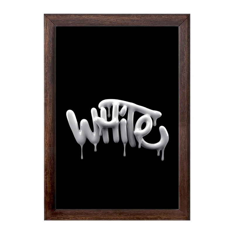 تابلو خندالو طرح عروسک کاز (kaws) کد F4004