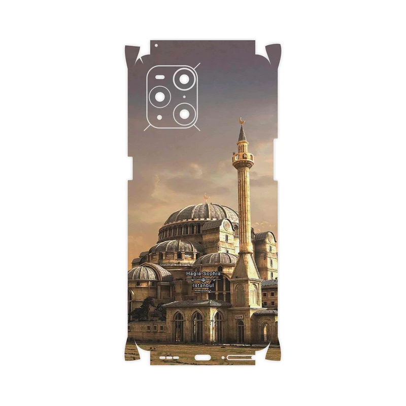 برچسب پوششی ماهوت مدل Hagia Sophia Mosque-FullSkin مناسب برای گوشی موبایل اپو Find X3 Pro