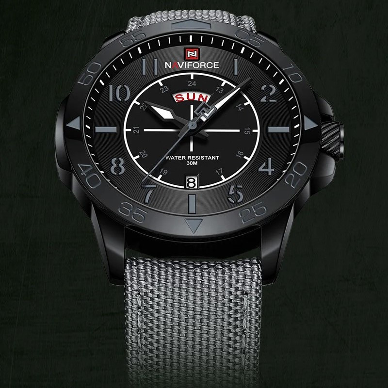 ساعت مچی عقربه‌ای مردانه نیوی فورس مدل NF9204BGY