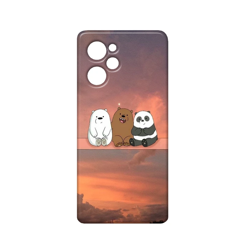  کاور مدل خرس کله پوک کد 011 مناسب برای گوشی موبایل شیائومی  redmi note 12pro 5g