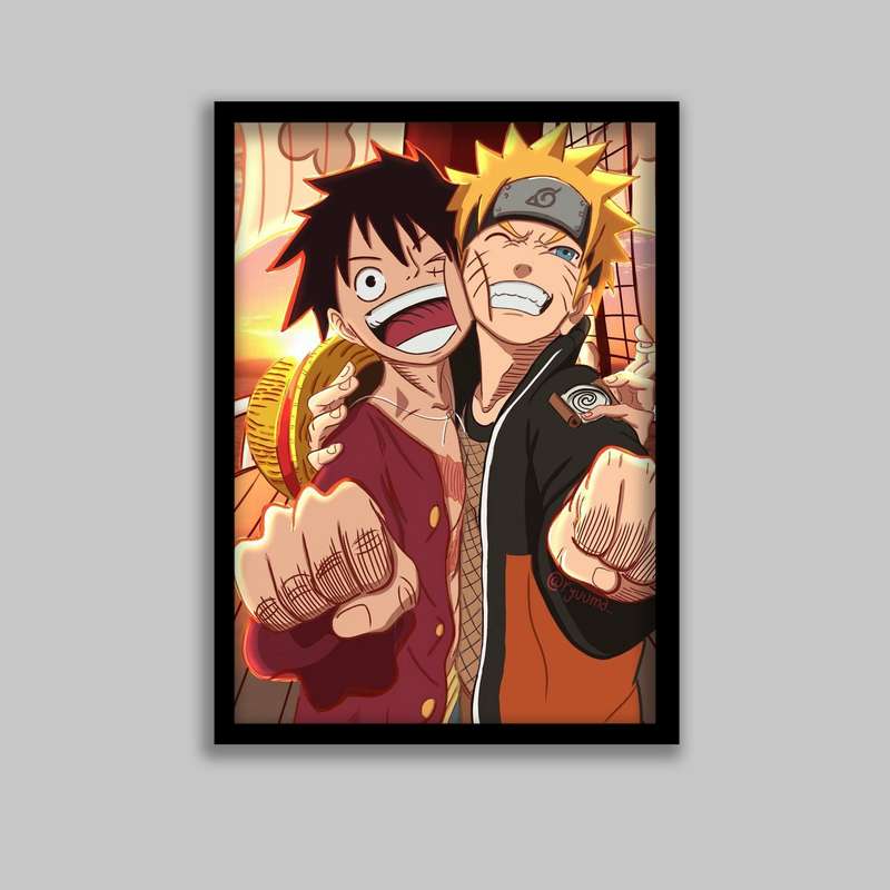 تابلو مدل انیمه وان پیس One Piece و ناروتو کد LA-G10520-2 تابلو مدل انیمه وان پیس One Piece و ناروتو کد LA-G10520-2