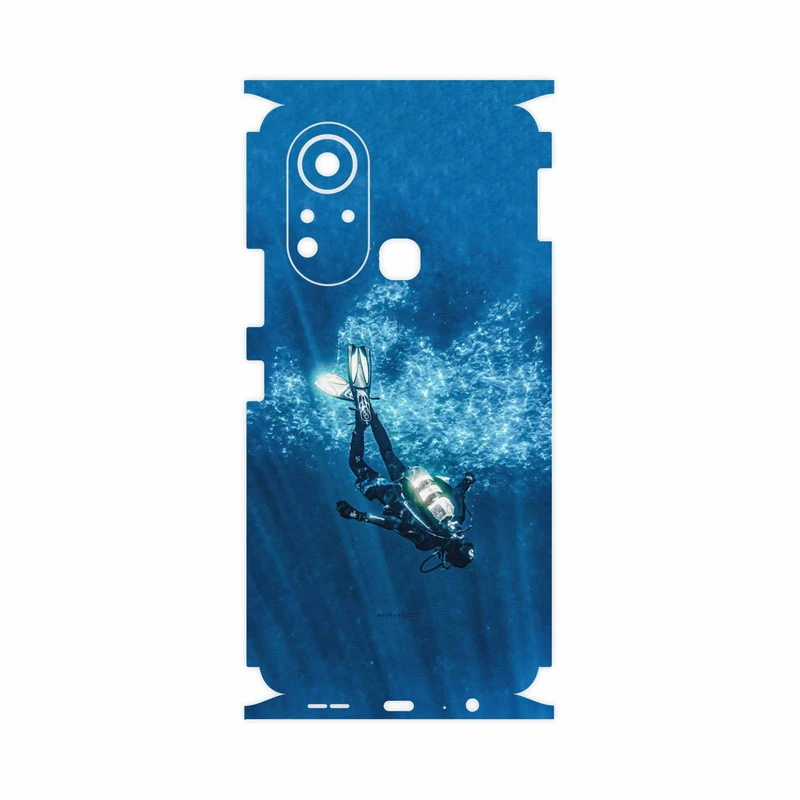برچسب پوششی ماهوت مدل Scuba-Diving-FullSkin مناسب برای گوشی موبایل اینفینیکس Hot 11s