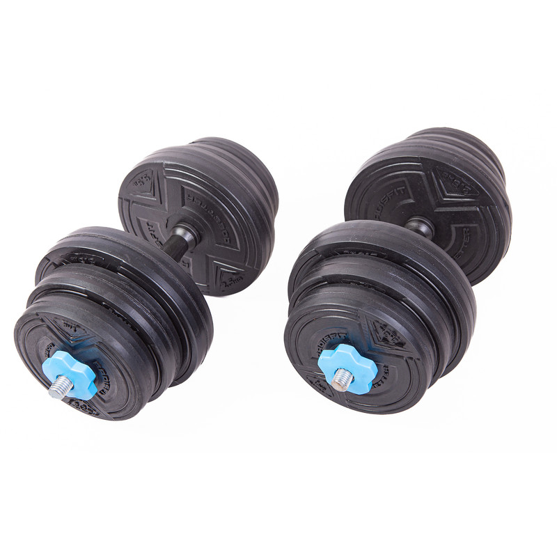 دمبل مدل RF10mix1 وزن 10 کیلوگرمی بسته 2 عددی
