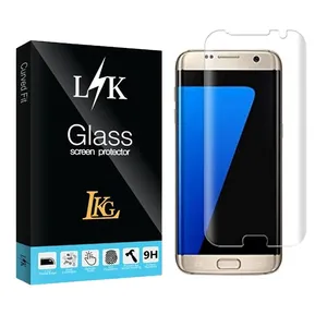 محافظ صفحه نمایش ال کا جی مدل UV مناسب برای گوشی موبایل سامسونگ Galaxy S7 Edge