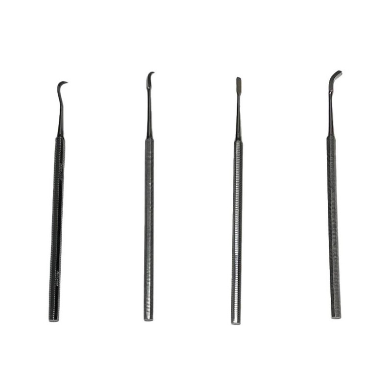 ابزار سفالگری مدل تک سر کد nm-384 بسته 4 عددی