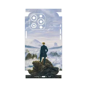 MAHOOT Wanderer above the Sea of Fog-FullSkin Cover Sticker for Apple iphone 13 Pro