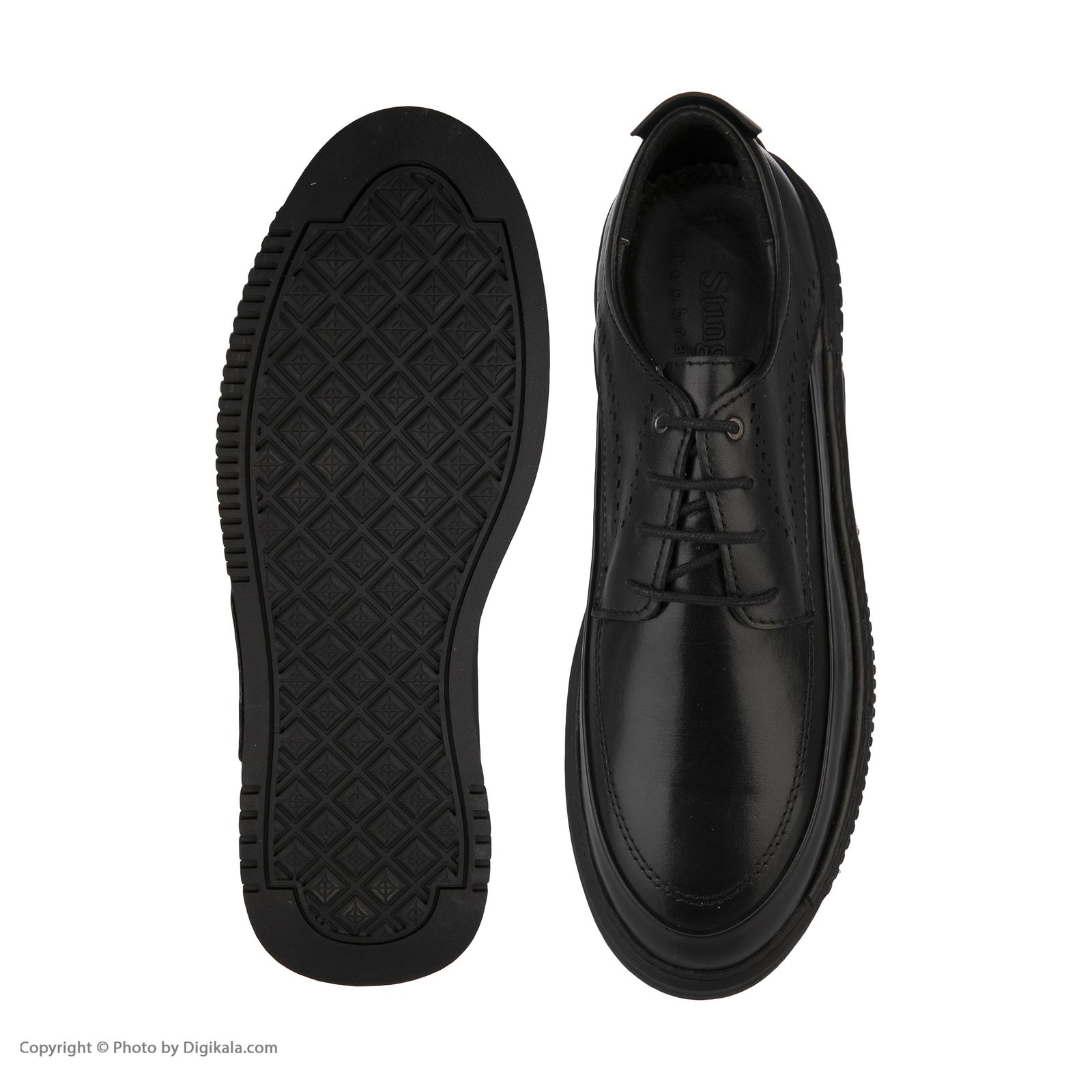 کفش روزمره مردانه استینگ مدل S10 رنگ مشکی -  - 5