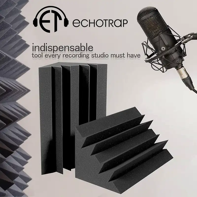 پنل آکوستیک اکوترپ مدل بیس ترپ UNIQUE25.25.50 بسته 4 عددی