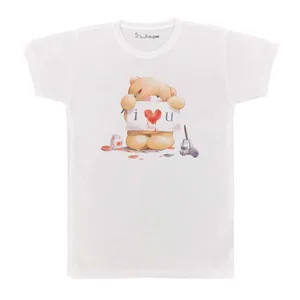 تی شرت بچگانه پرمانه طرح cute کد pmt.2230