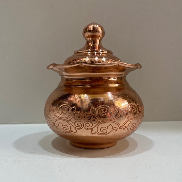 قندان مسی مدل لیزری کد ZH333.1