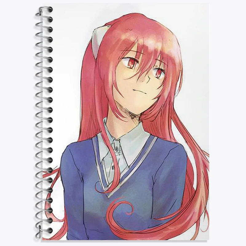 دفتر زبان 50 برگ خندالو مدل دو خط طرح لوسی انیمه الفن لید کد 32178