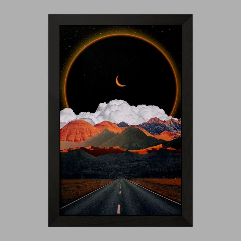 تابلو خندالو مدل کهکشان کد 25387