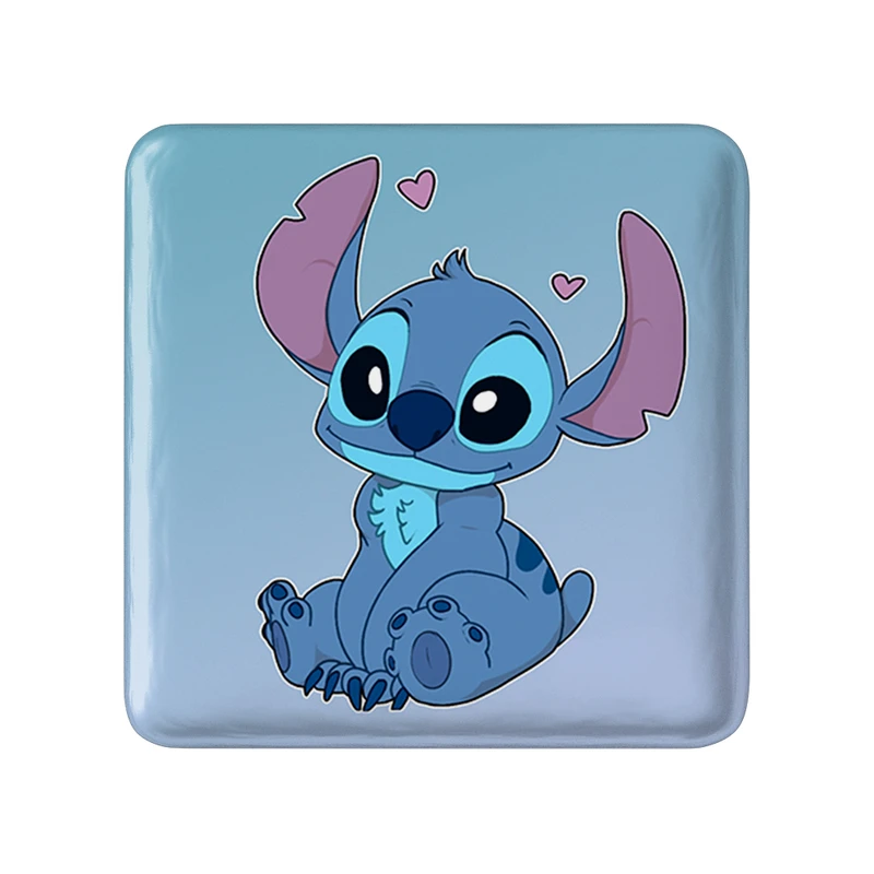 مگنت خندالو طرح استیچ (Stitch) مدل مربعی کد 37184