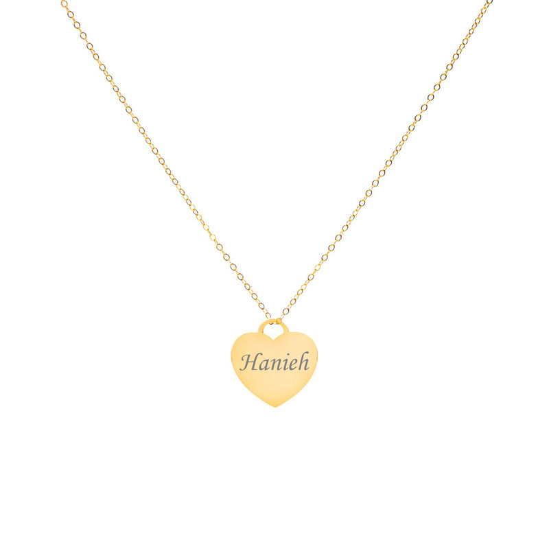 گردنبند طلا 18 عیار زنانه لیردا مدل هانیه