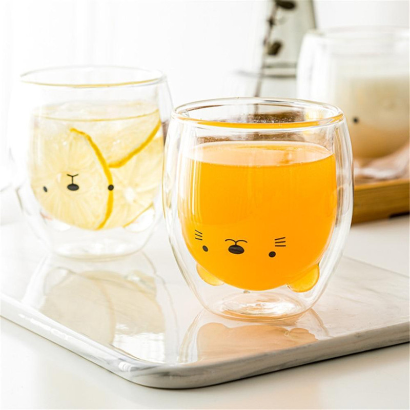 لیوان مدل دوجداره طرح خرس