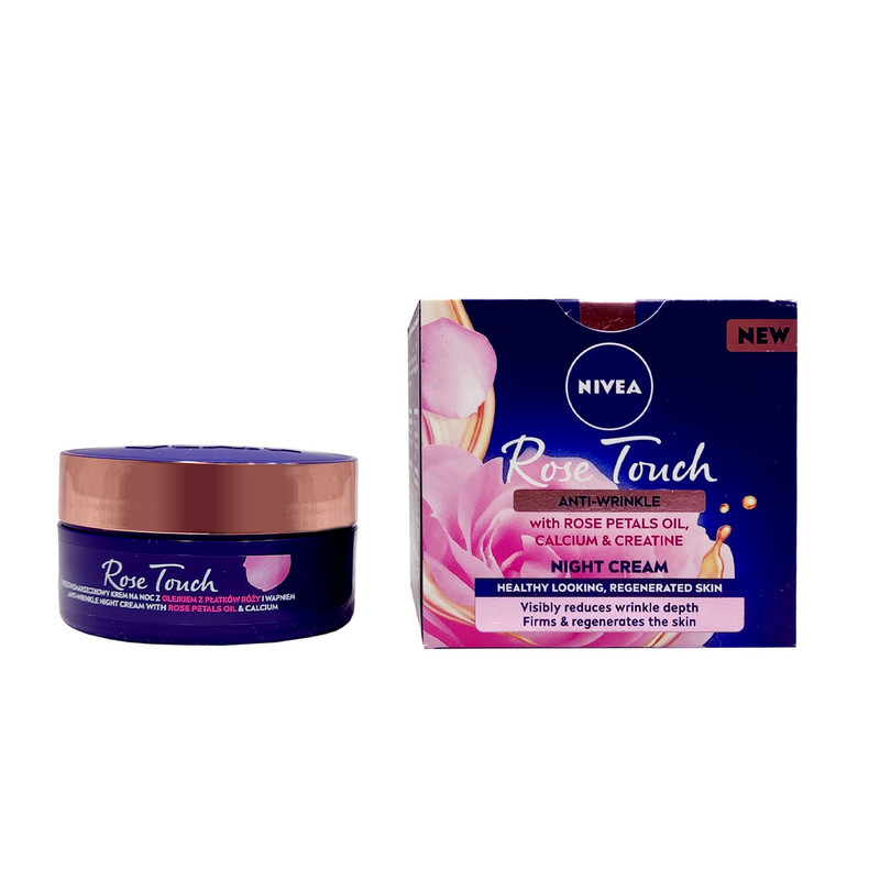کرم ضد چروک شب نیوآ مدل rose touch حجم 50 میلی لیتر کرم ضد چروک شب نیوآ مدل rose touch حجم 50 میلی لیتر