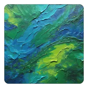 مگنت کاکتی طرح نقاشی رنگ روغن مدل mp69811