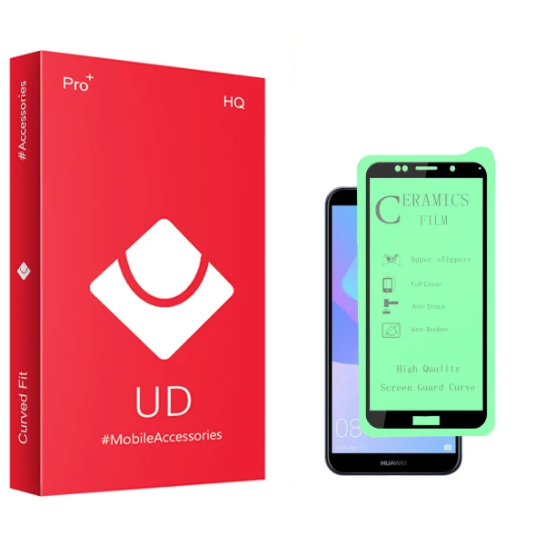 محافظ صفحه نمایش سرامیکی یو دی مدل HQ مناسب برای گوشی موبایل هوآوی Y5 Prime 2018