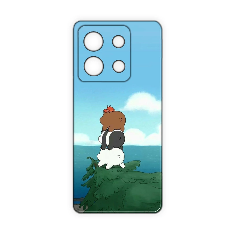 کاور مدل خرس کله پوک کد 376 مناسب برای گوشی موبایل شیائومی Redmi Note 13 4G