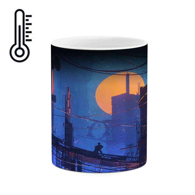 ماگ حرارتی کاکتی مدل انیمه کد mgh15979