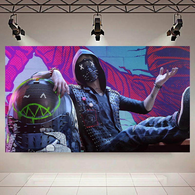 تابلو شاسی طرح Game مدل Watch Dogs 2 کد AR5240