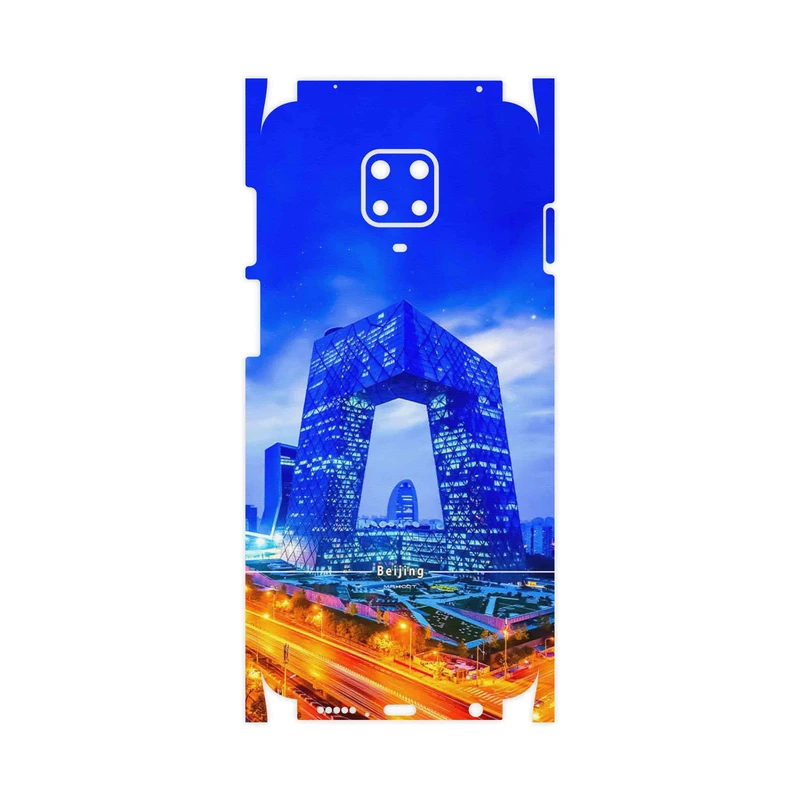 برچسب پوششی ماهوت مدل Beijing city-FullSkin مناسب برای گوشی موبایل شیائومی Redmi Note 9 Pro