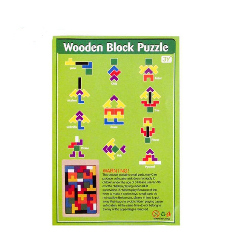 بازی فکری مدل تانگرام روسی