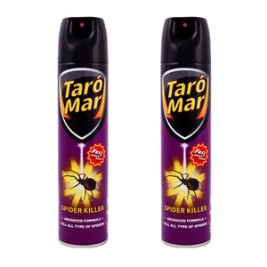 حشره کش تار و مار مدل New-spider-killer حجم 400 میلی لیتر مجموعه 2 عددی