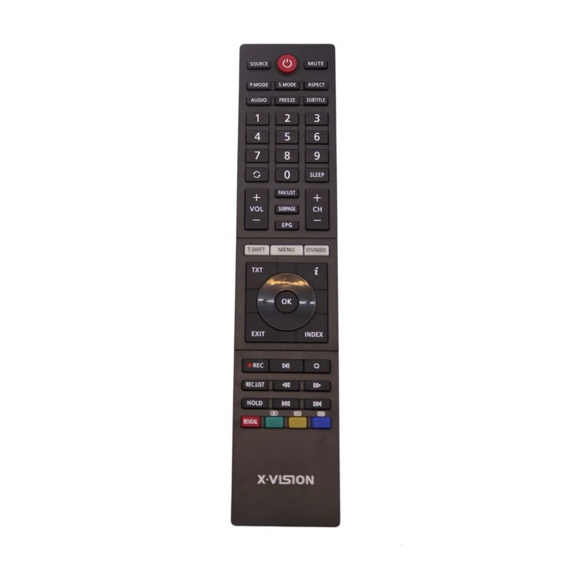 ریموت کنترل تلویزیون ایکس ویژن مدل B.K1964 ریموت کنترل تلویزیون ایکس ویژن مدل B.K1964