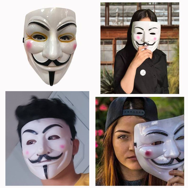 ابزار ایفای نقش مدل نقاب طرح Hacker mask -  - 5