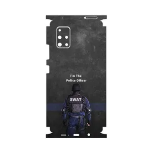 MAHOOT Police Officer-FullSkin Cover Sticker for Samsung Galaxy A71 5G