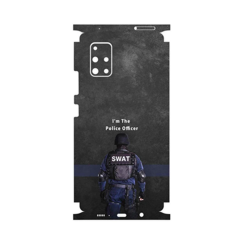 برچسب پوششی ماهوت مدل Police Officer-FullSkin مناسب برای گوشی موبایل سامسونگ Galaxy A71 5G