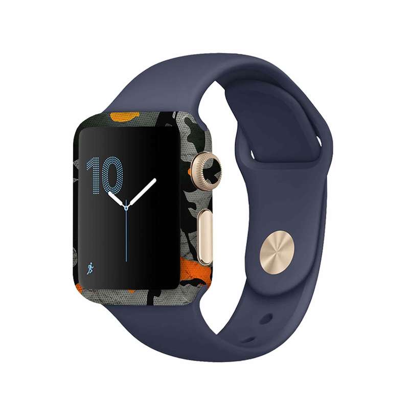 برچسب ماهوت طرح Army_Autumn مناسب برای اپل واچ Watch 2 42mm