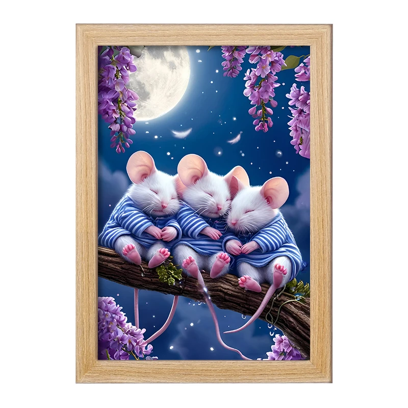 تابلو خندالو مدل موش های کوچولو کد F9190