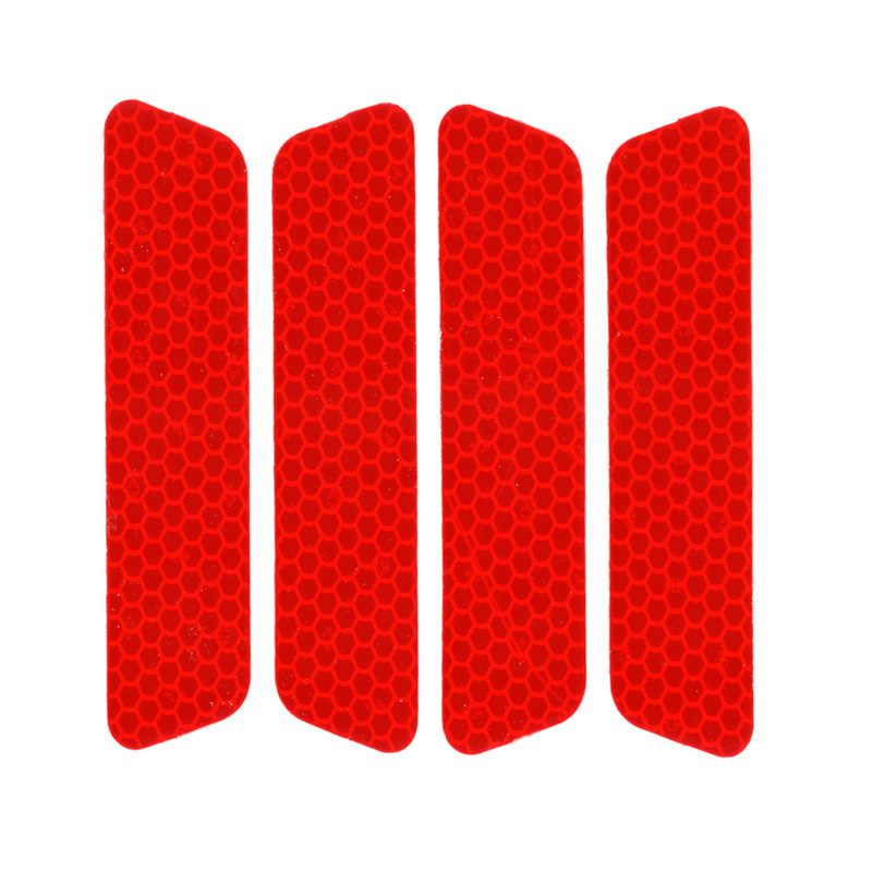 برچسب شبرنگ هشدار باز بودن درب خودرو فلکترا مدل DOOR2a2 مناسب برای دانگ فنگ دیگنیتی  بسته 4 عددی