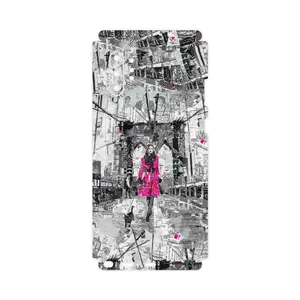 MAHOOT Collage of Catwalk Bridge-FullSkin Cover Sticker for Samsung Galaxy Note 10 Plus