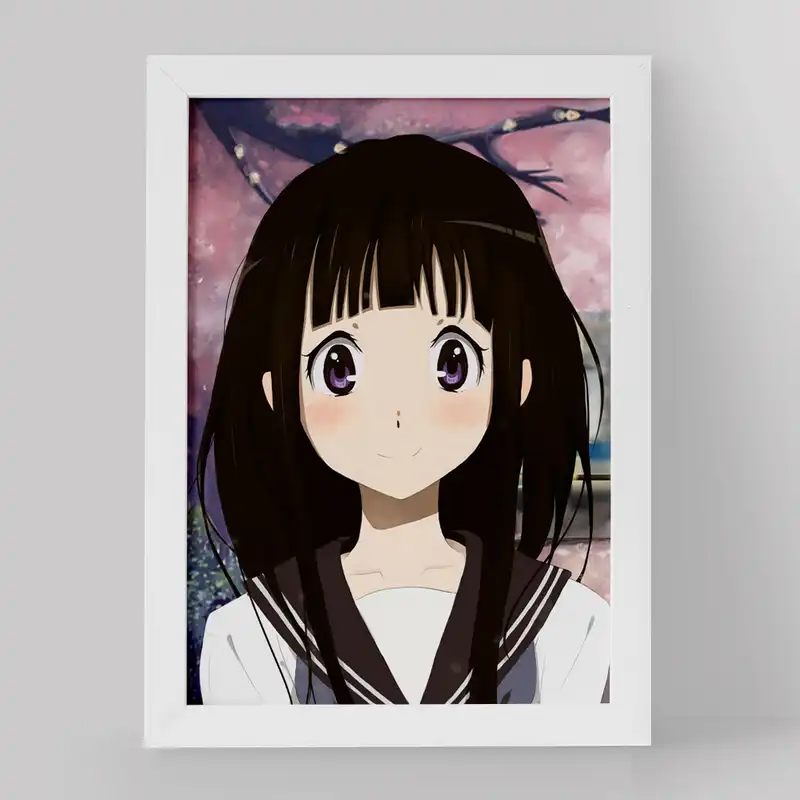 تابلو خندالو مدل چیتاندا انیمه هیوکا Hyouka کد 17086