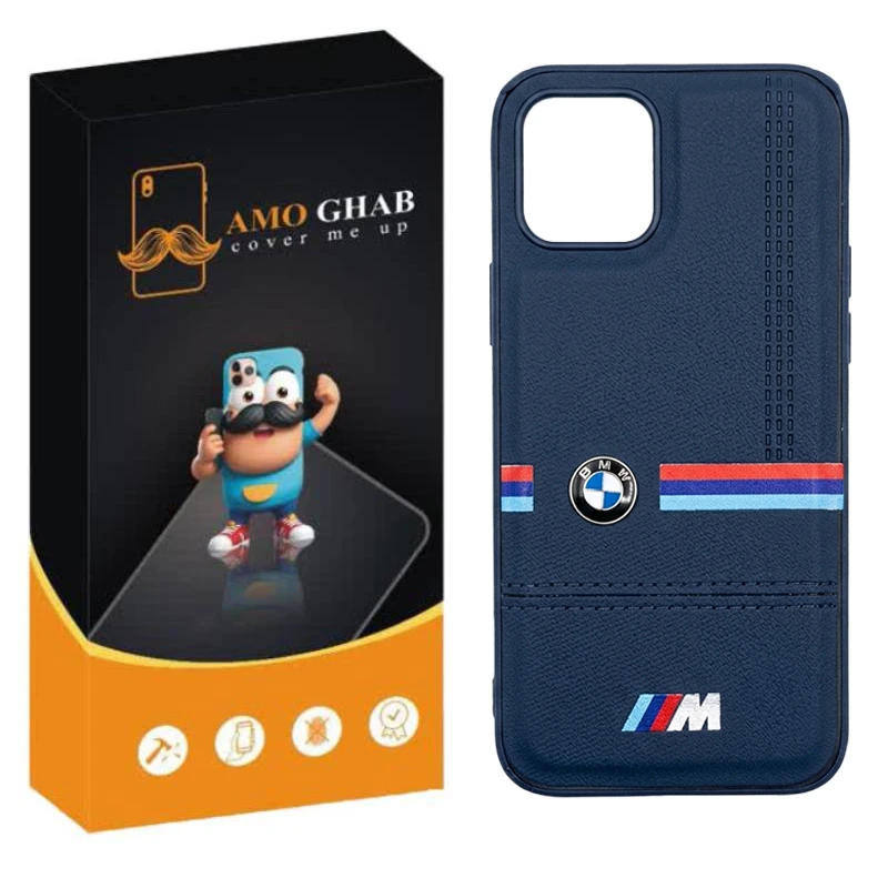 کاور عمو قاب مدل چرمی مناسب برای گوشی موبایل Iphone 12 / 12 Pro
