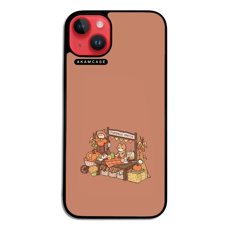 کاور آکام مدل AMC-WA14PLUS-PUMPKIN-3 مناسب برای گوشی موبایل اپل iPhone 14 Plus 