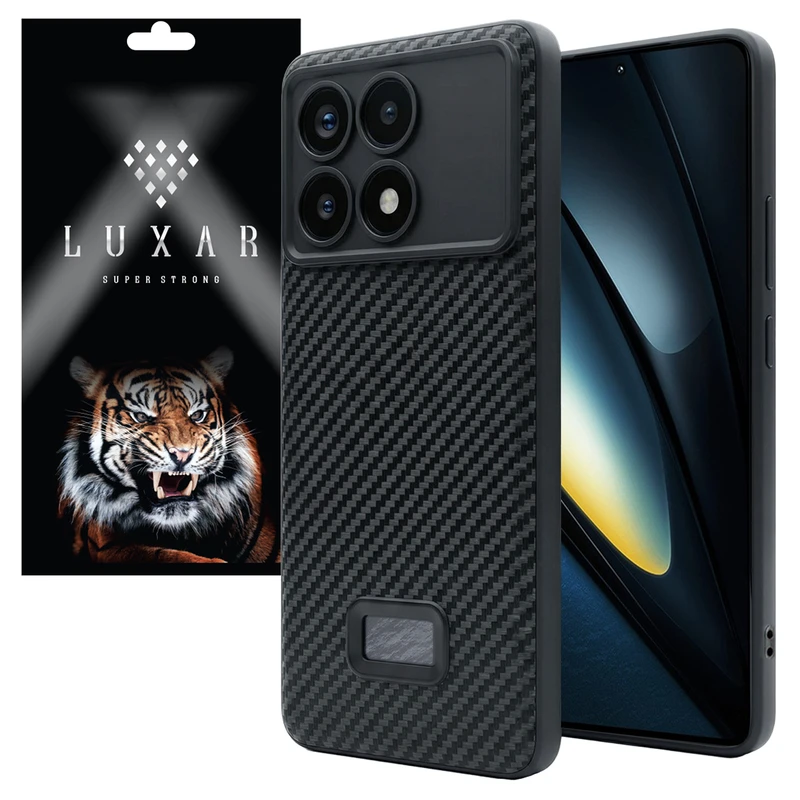کاور لوکسار مدل k70pro _Carbon Line مناسب برای گوشی موبایل شیائومی Redmi K70 / K70 Pro