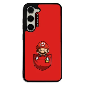 AKAM AMC-WSGS23-SUPER MARIO3 Cover For Samsung Galaxy S23