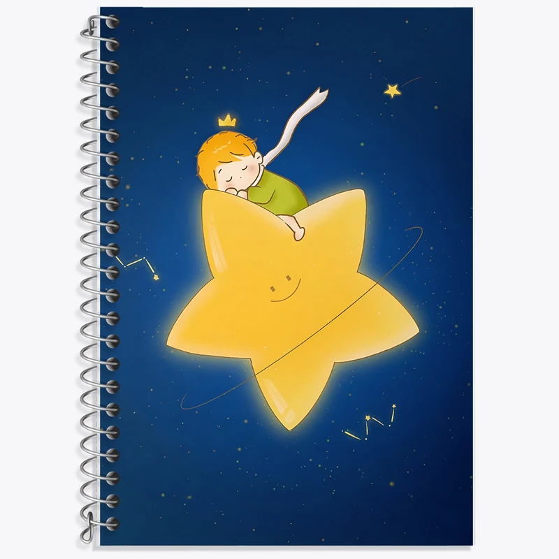 دفتر لغت 50 برگ خندالو طرح شازده کوچولو کد F8337