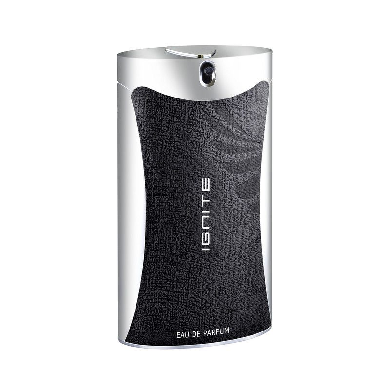 ادو تویلت مردانه عماد آرا مدل IGNITE حجم 75 میلی لیتر به همراه اسپری خوشبو کننده بدن مردانه عماد آرا مدل Ignite حجم 200 میلی لیتر