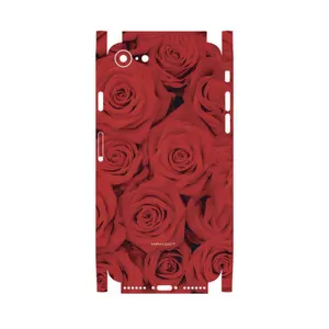 MAHOOT Red-Flower-FullSkin Cover Sticker for Apple iPhone SE 2022