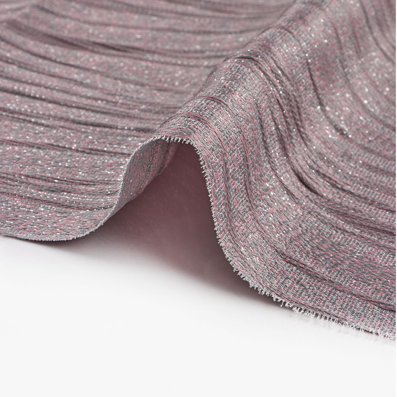 پارچه مانتو مدل ژاکارد پلیسه 020427